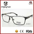 Mens Mode handgefertigte Metall optische Brillen Rahmen China Großhandel Brillen